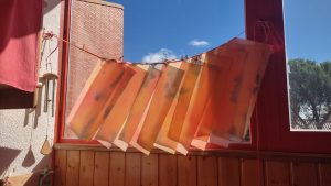 Acuarelas farolitos secando 3